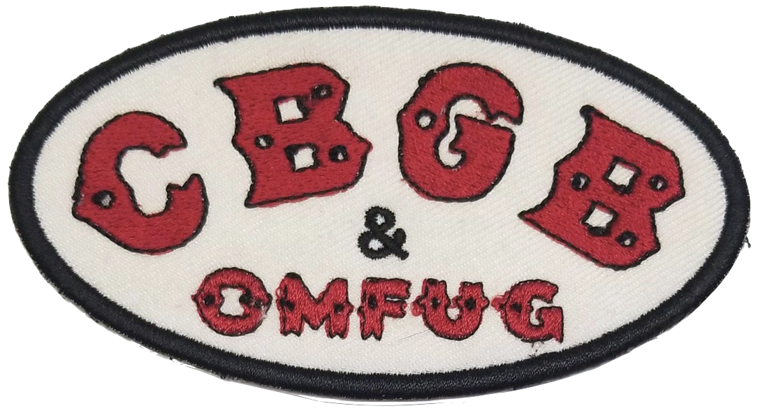 CBGB logo patch